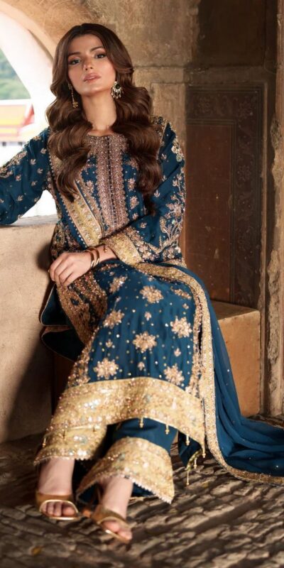 ZF 415 Navy Blue Color Georgette Sequence Work Salwar Suit Casual, Wedding, Festive, Events . Expected Delivery 4-6 Working Days @2149/- only | Casual Suits, Jump Suits, Salwar suit, Creative suits, Designer Suits, Palazzo Suits, Party Wear Suits, Patiala Suits, Straight Suits