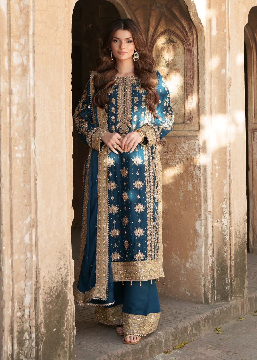 ZF 415 Navy Blue Color Georgette Sequence Work Salwar Suit Casual, Wedding, Festive, Events . Expected Delivery 4-6 Working Days @2149/- only | Casual Suits, Jump Suits, Salwar suit, Creative suits, Designer Suits, Palazzo Suits, Party Wear Suits, Patiala Suits, Straight Suits