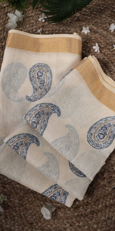 YNF 7205 Blue Color Onam Printed With Banglory Blouse Saree Casual, Wedding, Festive, Events . Expected Delivery  4-6 Working Days @1749/- only                                                                                | Designer Sarees, Embroidered Sarees, Sarees, Bollywood Sarees, Creative Sarees, Ethnic Saree, Modern Digital sarees, Party Wear Sarees