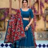 LNB 1697 Firozi Color Pure Cotton Plain With Gota Patti Touch Up Lehenga Choli Wedding, Party, Festive, Events Etc. Delivery 4-6 Working Days Rs 3499 | Lehenga, Bollywood Lehenga, Creative Lehenga, Designer Lehenga, Embroidered Lehenga, Party Wear Lehenga