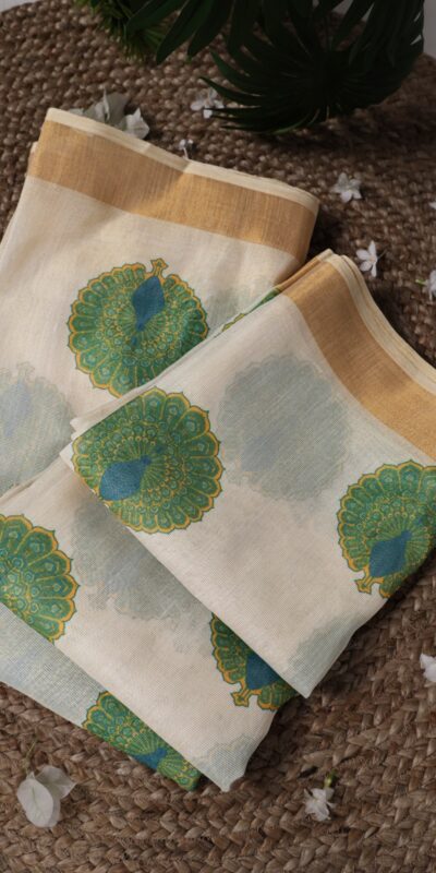 YNF 7205 Green Color Onam Printed With Banglory Blouse Saree Casual, Wedding, Festive, Events . Expected Delivery  4-6 Working Days @1749/- only                                                                                | Designer Sarees, Embroidered Sarees, Sarees, Bollywood Sarees, Creative Sarees, Ethnic Saree, Modern Digital sarees, Party Wear Sarees