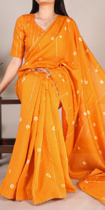 YNF 7503 Mustard Color Viscose chanderi Sequins zari gota patti Saree Casual, Wedding, Festive, Events . Expected Delivery  4-6 Working Days @1499/- only                                                                                | Designer Sarees, Embroidered Sarees, Sarees, Bollywood Sarees, Creative Sarees, Ethnic Saree, Modern Digital sarees, Party Wear Sarees