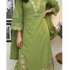 Pista Rayon Embroidery Salwar Suit