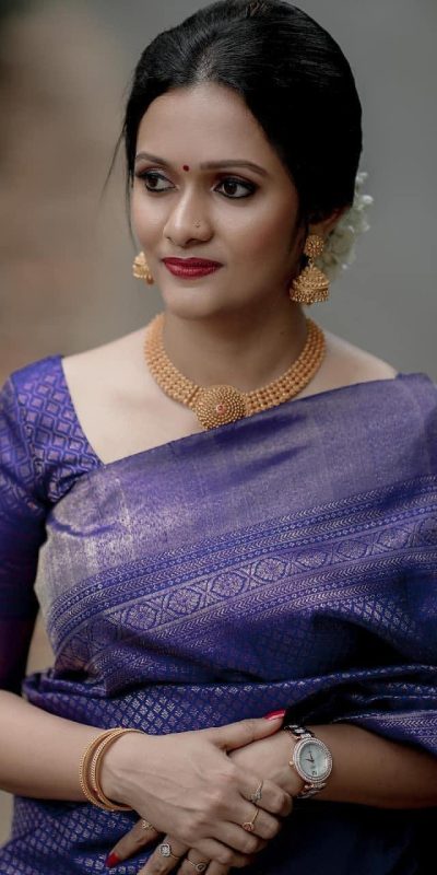 KP 3075 Purple Soft Lichi Silk Whit Designer Jacquard Work in Saree it Grab for ₹1399. Delivery 4-6 Working Days. Shop now. | Designer Sarees, Embroidered Sarees, Sarees, Bollywood Sarees, Creative Sarees, Ethnic Saree, Modern Digital sarees, Party Wear Sarees