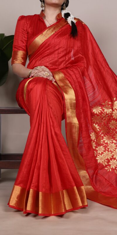 YNF 7903 Red Color Raw Silk Zari Weaving Work Saree Casual, Wedding, Festive, Events . Expected Delivery 4-6 Working Days @1699/- only | Designer Sarees, Embroidered Sarees, Sarees, Bollywood Sarees, Creative Sarees, Ethnic Saree, Modern Digital sarees, Party Wear Sarees