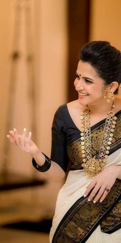 KP 3025 Black Soft Lichi Silk Saree Perfect for Wedding, Party, Baby Shower, Onam, Durga Puja . Available at ₹1449 only. Delivery 4-6 Working Days. | Designer Sarees, Embroidered Sarees, Sarees, Bollywood Sarees, Creative Sarees, Ethnic Saree, Modern Digital sarees, Party Wear Sarees