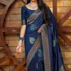 KP 4027 Blue Soft Lichi Silk Cloth With Lace Border & Lace Work Saree. Special Price ₹1499. Delivery 4-6 Working Days. Shop now. | Designer Sarees, Embroidered Sarees, Sarees, Bollywood Sarees, Creative Sarees, Ethnic Saree, Modern Digital sarees, Party Wear Sarees