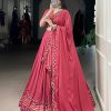 LNB 1659 Dark Pink Color Pure Rayon With Mirror Work & Gamthi Work. Lehenga Choli Price ₹4199.Introductory Delivery 4-6 Working Days. Shop now. | Lehenga, Bollywood Lehenga, Creative Lehenga, Designer Lehenga, Embroidered Lehenga, Party Wear Lehenga