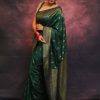 KP 6010 Green Soft Lichi Silk Jacquard Saree Perfect for Wedding, Party, Traditional Day, Family Gatherings, Sangeet . Grab it for ₹1349. Delivery 4-6 W | Designer Sarees, Embroidered Sarees, Sarees, Bollywood Sarees, Creative Sarees, Ethnic Saree, Modern Digital sarees, Party Wear Sarees