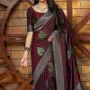 KP 4027 Maroon Soft Lichi Silk Cloth With Lace Border & Lace Work Saree. Special Price ₹1499. Delivery 4-6 Working Days. Shop now. | Designer Sarees, Embroidered Sarees, Sarees, Bollywood Sarees, Creative Sarees, Ethnic Saree, Modern Digital sarees, Party Wear Sarees