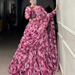 LNB 1027 Maroon Color Tabby Silk Lehenga Choli with Designer Work. Exclusive Offer ₹1999. Delivery 4-6 Working Days. Shop now. | Lehenga, Bollywood Lehenga, Creative Lehenga, Designer Lehenga, Embroidered Lehenga, Party Wear Lehenga