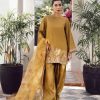 SSR 515 Mustard French Crep Silk With Embroidery Sequence Work with Digital Print & Lace Work Salwar Suit at ₹2099 only. Delivery 4-6 Days | Jump Suits, Salwar suit, Casual Suits, Creative suits, Designer Suits, Palazzo Suits, Party Wear Suits, Patiala Suits, Straight Suits