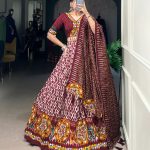 LNB 1743 Mustard Tussar Silk Gamthi Work & Mirror Work Lehenga Choli in . Available at ₹3099 only. Delivery 4-6 Working Days. Shop now. | Lehenga, Bollywood Lehenga, Creative Lehenga, Designer Lehenga, Embroidered Lehenga, Party Wear Lehenga