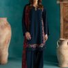 ZSR 3123 Navy Blue Pure Natural Crep Silk with Embroidery Work & Digital Print Salwar Suit . Now at just ₹2049. Delivery 4-6 Working Days. | Jump Suits, Salwar suit, Casual Suits, Creative suits, Designer Suits, Palazzo Suits, Party Wear Suits, Patiala Suits, Straight Suits