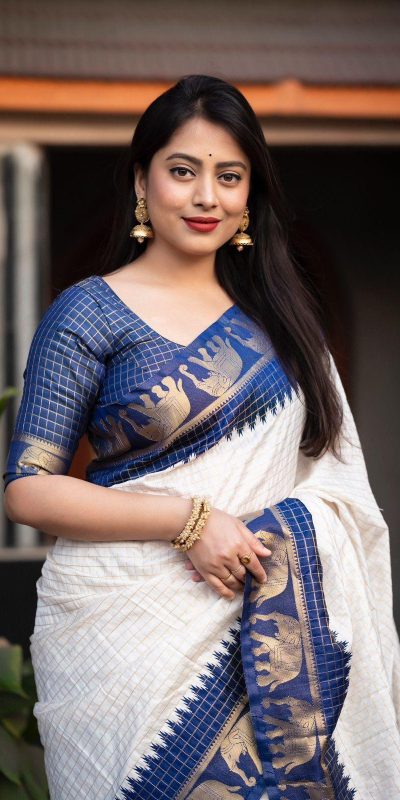 KP 5078 Navy Blue Color Soft Lichi Silk with Lace Work & Lace Border. Saree Best Price ₹1449. Delivery 4-6 Working Days. Shop now. | Designer Sarees, Embroidered Sarees, Sarees, Bollywood Sarees, Creative Sarees, Ethnic Saree, Modern Digital sarees, Party Wear Sarees