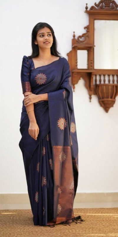 KP 5009 Navy Blue Soft Lichi Silk Saree Perfect for Wedding, Party, Pooja, Lohri, Reception . Special Price ₹1319. Delivery 4-6 Working Days. Shop | Designer Sarees, Embroidered Sarees, Sarees, Bollywood Sarees, Creative Sarees, Ethnic Saree, Modern Digital sarees, Party Wear Sarees