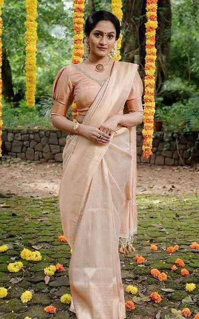 KP 4040 Off White Soft Lichi Silk Saree Perfect for Wedding, Party, Ethnic Day, Raksha Bandhan, Temple Visit Exclusive Offer ₹1299. Delivery 4-6 Working D | Designer Sarees, Embroidered Sarees, Sarees, Bollywood Sarees, Creative Sarees, Ethnic Saree, Modern Digital sarees, Party Wear Sarees