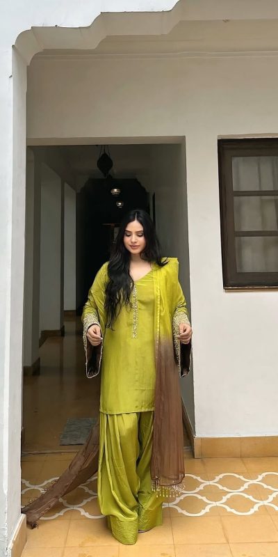 NSR 854 Parrot Green Natural Satin Silk Sequence Work with Lace Work & Embroidery Work Salwaar Suit Now at just ₹1799. Delivery 4-6 Working Days. Shop now. | Casual Suits, Jump Suits, Salwar suit, Creative suits, Designer Suits, Palazzo Suits, Party Wear Suits, Patiala Suits, Straight Suits