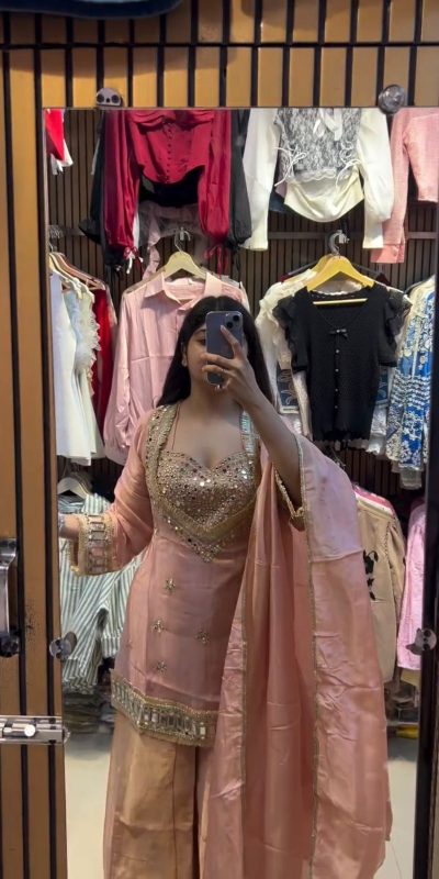 LG 2015 Peach Cosmos Salwar Suit Perfect for Wedding, Party, Karwa Chauth, Eid, Holi – . Exclusive Offer ₹2099. Delivery 4-6 Working Days. Shop now. | Jump Suits, Salwar suit, Casual Suits, Creative suits, Designer Suits, Palazzo Suits, Party Wear Suits, Patiala Suits, Straight Suits