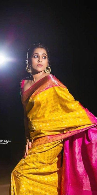 Pink Lichi Silk Jacquard Saree