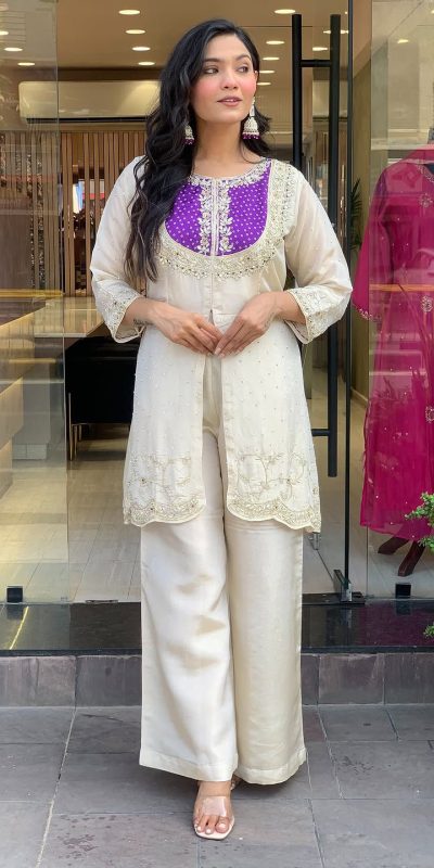 SRK 5277 Purple Mal Cotton With Embroidery Work & Bead Work Salwar Suit . Affordable Price ₹1799. Delivery 4-6 Working Days. Shop now. | Casual Suits, Jump Suits, Salwar suit, Creative suits, Designer Suits, Palazzo Suits, Party Wear Suits, Patiala Suits, Straight Suits