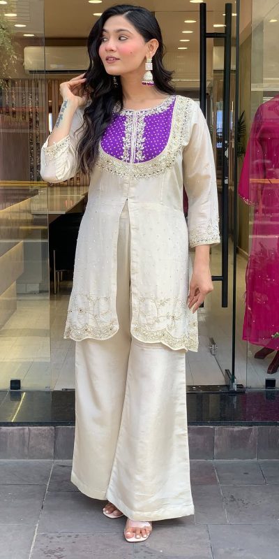 SRK 5277 Purple Mal Cotton With Embroidery Work & Bead Work Salwar Suit . Affordable Price ₹1799. Delivery 4-6 Working Days. Shop now. | Casual Suits, Jump Suits, Salwar suit, Creative suits, Designer Suits, Palazzo Suits, Party Wear Suits, Patiala Suits, Straight Suits