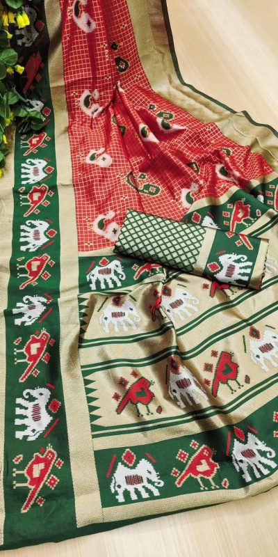 KP 6005 Red Soft Lichi Silk With Lace Work & Lace Border Saree. Introductory Price ₹1399. Delivery 4-6 Working Days. Shop now. | Designer Sarees, Embroidered Sarees, Sarees, Bollywood Sarees, Creative Sarees, Ethnic Saree, Modern Digital sarees, Party Wear Sarees