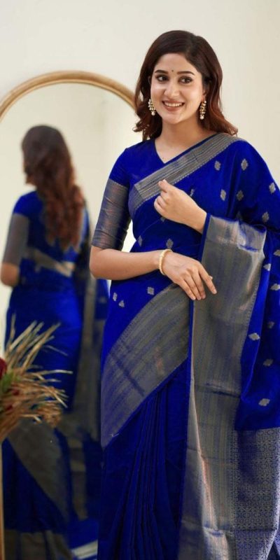 KP 5088 Royal Blue Soft Lichi Silk Cloth Saree With Lace Border & Lace Work. Best Price ₹1349. Delivery 4-6 Working Days. Shop now. | Designer Sarees, Embroidered Sarees, Sarees, Bollywood Sarees, Creative Sarees, Ethnic Saree, Modern Digital sarees, Party Wear Sarees