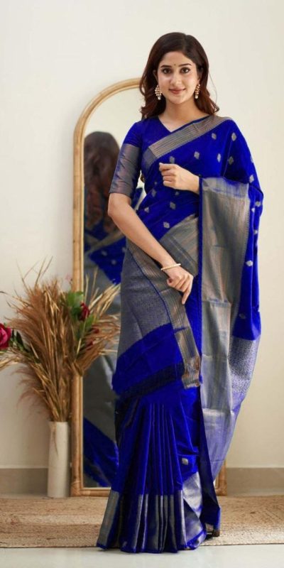 KP 5088 Royal Blue Soft Lichi Silk Cloth Saree With Lace Border & Lace Work. Best Price ₹1349. Delivery 4-6 Working Days. Shop now. | Designer Sarees, Embroidered Sarees, Sarees, Bollywood Sarees, Creative Sarees, Ethnic Saree, Modern Digital sarees, Party Wear Sarees