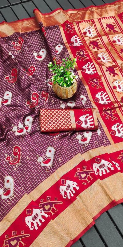 KP 6005 Wine Soft Lichi Silk With Lace Work & Lace Border Saree. Introductory Price ₹1399. Delivery 4-6 Working Days. Shop now. | Designer Sarees, Embroidered Sarees, Sarees, Bollywood Sarees, Creative Sarees, Ethnic Saree, Modern Digital sarees, Party Wear Sarees