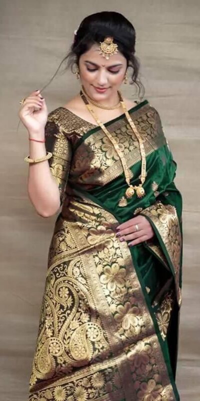 KP 6041 Green in Soft Lichi Silk Lace Work & Lace Border Saree . Introductory Price ₹1299. Delivery 4-6 Working Days. Shop now. | Designer Sarees, Embroidered Sarees, Sarees, Bollywood Sarees, Creative Sarees, Ethnic Saree, Modern Digital sarees, Party Wear Sarees