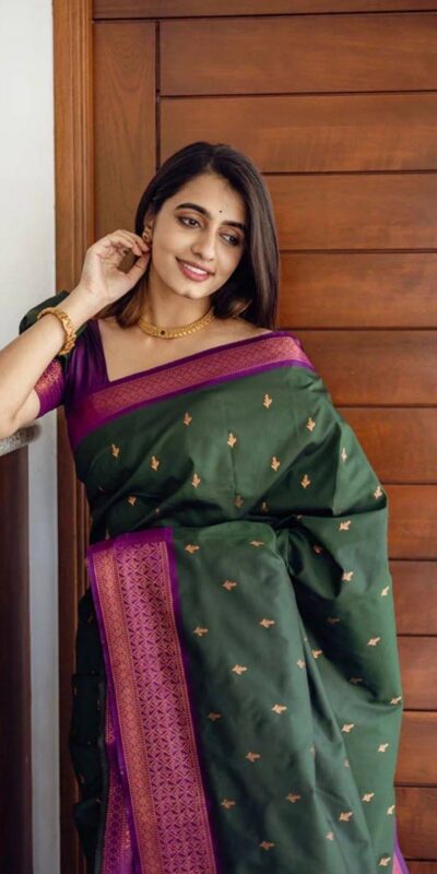 KP 5008 Green in Soft Lichi Silk Lace Work & Lace Border Saree Available at ₹1449 only. Delivery 4-6 Working Days. Shop now. | Designer Sarees, Embroidered Sarees, Sarees, Bollywood Sarees, Creative Sarees, Ethnic Saree, Modern Digital sarees, Party Wear Sarees