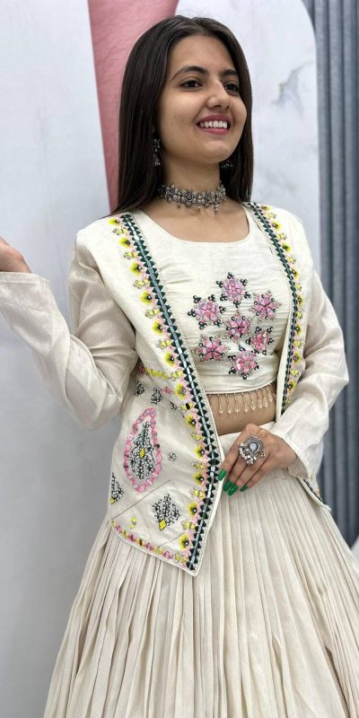 PC 522 Off White Tissue Simmer Lehenga Choli Perfect for Wedding, Party, Cultural Events, Diwali, Ganesh Chaturthi – . Exclusive Offer ₹3049. Deli | Jump Suits, Salwar suit, Casual Suits, Creative suits, Designer Suits, Palazzo Suits, Party Wear Suits, Patiala Suits, Straight Suits