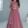 FC 9293 Onion Georgette Salwar Suit with Embroidery Work. Wedding, Party, Festive, Events, Now at just ₹2649. Delivery 4-6 Working Days. Shop now. | Jump Suits, Salwar suit, Casual Suits, Creative suits, Designer Suits, Palazzo Suits, Party Wear Suits, Patiala Suits, Straight Suits