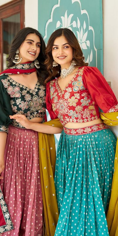 Ram 104 Peach mono silk Lehenga Choli Perfect for Wedding, Party, Anniversary, Onam, Ethnic Day – . Festive Deal ₹3149. Delivery 4-6 Working Days. | Lehenga, Bollywood Lehenga, Creative Lehenga, Designer Lehenga, Embroidered Lehenga, Party Wear Lehenga