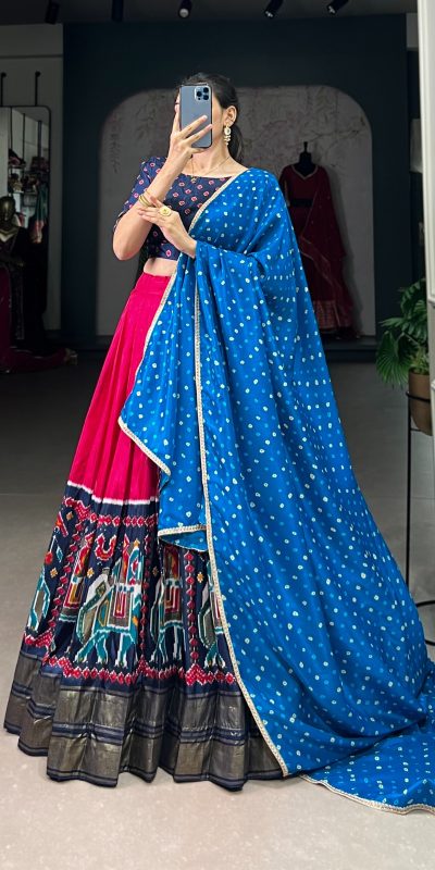 LNB 1623 Pink Dola Silk Lehenga Choli. erfect for Wedding, Party, Cultural Events, Reception, Bridal Wear – Get it for ₹1999. Delivery 4-6 Working Da | Jump Suits, Salwar suit, Casual Suits, Creative suits, Designer Suits, Palazzo Suits, Party Wear Suits, Patiala Suits, Straight Suits