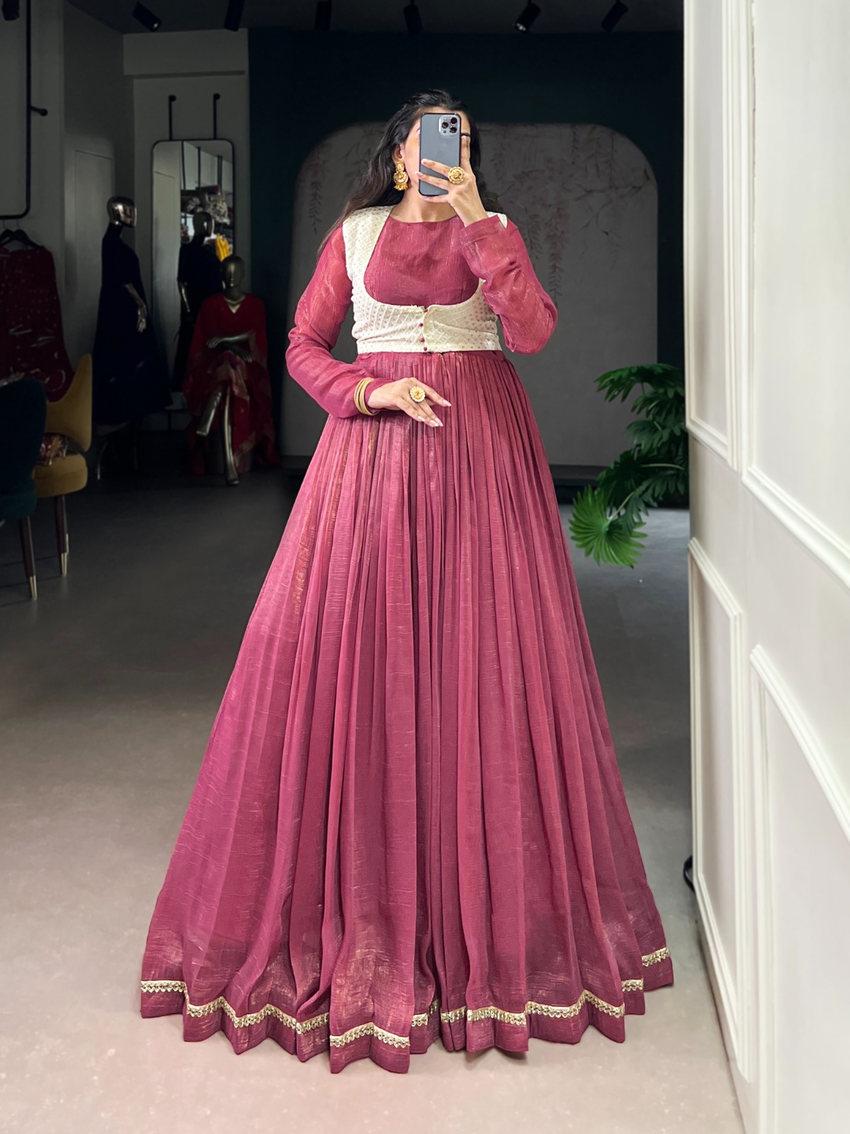 YNF 5025 Pink with Sequins Work & Embroidery Work Pink Silver Glossy Gown . Best Price ₹1849. Delivery 4-6 Working Days. Shop now. | Lehenga, Bollywood Lehenga, Creative Lehenga, Designer Lehenga, Embroidered Lehenga, Party Wear Lehenga