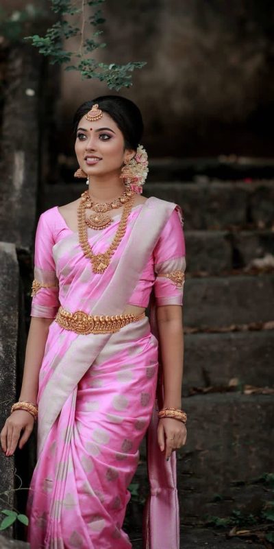 KPR 092 Pink Color Soft Lichi Silk Saree with Lace Work & Lace Border. Get it for ₹1299. Delivery 4-6 Working Days. Shop now. | Designer Sarees, Embroidered Sarees, Sarees, Bollywood Sarees, Creative Sarees, Ethnic Saree, Modern Digital sarees, Party Wear Sarees