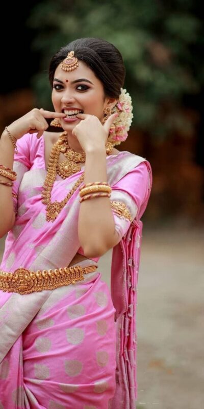 KPR 092 Pink Color Soft Lichi Silk Saree with Lace Work & Lace Border. Get it for ₹1299. Delivery 4-6 Working Days. Shop now. | Designer Sarees, Embroidered Sarees, Sarees, Bollywood Sarees, Creative Sarees, Ethnic Saree, Modern Digital sarees, Party Wear Sarees
