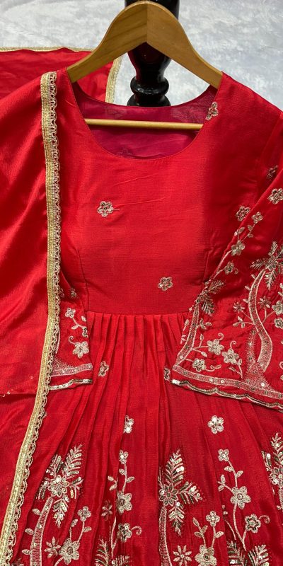VLM 300 Red Chinon Silk with Lace Work & Embroidery Work Salwar Suit . Affordable Price ₹1899. Delivery 4-6 Working Days. Shop now. | Jump Suits, Salwar suit, Casual Suits, Creative suits, Designer Suits, Palazzo Suits, Party Wear Suits, Patiala Suits, Straight Suits