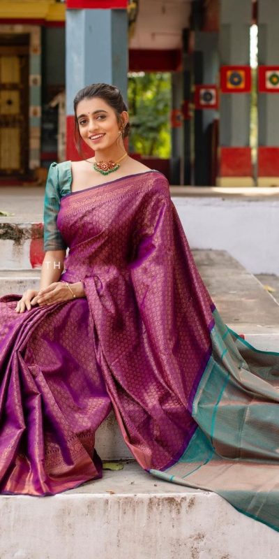 KPR 207 Wine Color Soft Lichi Silk Saree with Lace Work & Lace Border. Get it for ₹1299. Delivery 4-6 Working Days. Shop now. | Designer Sarees, Embroidered Sarees, Sarees, Bollywood Sarees, Creative Sarees, Ethnic Saree, Modern Digital sarees, Party Wear Sarees