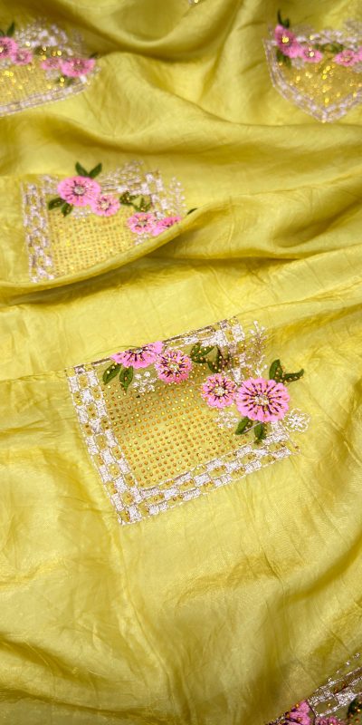 SC 239 Pink Georgette With Lace Work & Lace Border Saree . Wedding, Party, Festive, Events, Exclusive Offer ₹1599. Delivery 4-6 Working Days. Shop now. | Designer Sarees, Embroidered Sarees, Sarees, Bollywood Sarees, Creative Sarees, Ethnic Saree, Modern Digital sarees, Party Wear Sarees