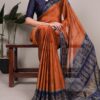 YNF 7103 Orange Rangoli Silk Saree Perfect for Wedding, Party, Karwa Chauth, Makar Sankranti, Baisakhi – . Available at ₹1449 only. Delivery 4-6 Work | Designer Sarees, Embroidered Sarees, Sarees, Bollywood Sarees, Creative Sarees, Ethnic Saree, Modern Digital sarees, Party Wear Sarees