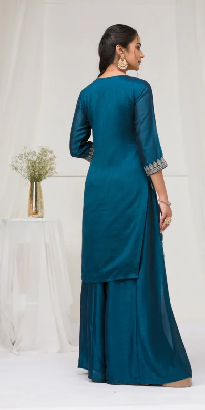 FC 2102 Peacock Blue Blooming Vichitra Salwar Suit with Embroidery Work. Festive Deal ₹2549. Delivery 4-6 Working Days. Shop now. | Jump Suits, Tops & Bottoms, Track Suits, Salwar suit, Casual Suits, Creative suits, Designer Suits, Palazzo Suits, Party Wear Suits, Patiala Suits, Straight Suits, Trendy Wear