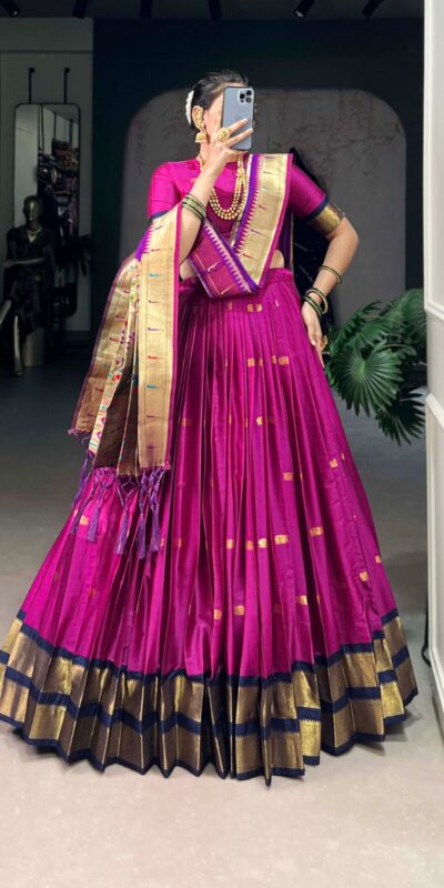 LNB 2017 Pink Color Jacquard Silk Zari Weaving Work Lehenga Choli Wedding, Party, Festive, Events Etc. Delivery 4-6 Working Days Rs 2849 | Lehenga, Bollywood Lehenga, Creative Lehenga, Designer Lehenga, Embroidered Lehenga, Party Wear Lehenga