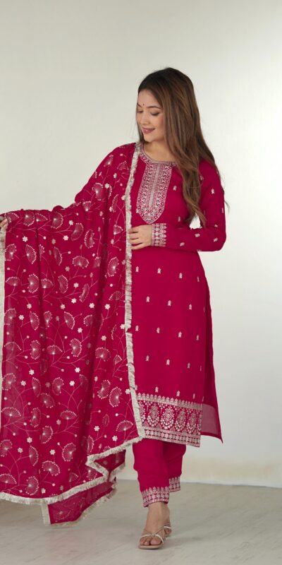 KB 276 pink Color Rangoli Silk Sequence Jari Work Salwar Suit Casual, Wedding, Party, Festive, Events Etc.4-6 Working Days@ 2049/-only | Casual Suits, Jump Suits, Salwar suit, Creative suits, Designer Suits, Palazzo Suits, Party Wear Suits, Patiala Suits, Straight Suits