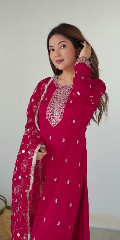KB 276 pink Color Rangoli Silk Sequence Jari Work Salwar Suit Casual, Wedding, Party, Festive, Events Etc.4-6 Working Days@ 2049/-only | Casual Suits, Jump Suits, Salwar suit, Creative suits, Designer Suits, Palazzo Suits, Party Wear Suits, Patiala Suits, Straight Suits