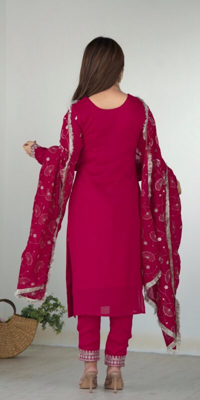 KB 276 pink Color Rangoli Silk Sequence Jari Work Salwar Suit Casual, Wedding, Party, Festive, Events Etc.4-6 Working Days@ 2049/-only | Casual Suits, Jump Suits, Salwar suit, Creative suits, Designer Suits, Palazzo Suits, Party Wear Suits, Patiala Suits, Straight Suits