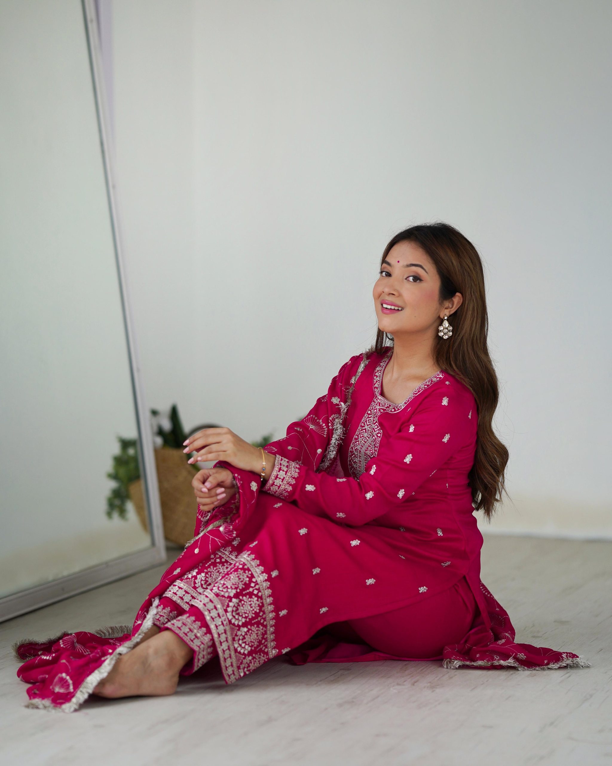 KB 276 pink Color Rangoli Silk Sequence Jari Work Salwar Suit Casual, Wedding, Party, Festive, Events Etc.4-6 Working Days@ 2049/-only | Casual Suits, Jump Suits, Salwar suit, Creative suits, Designer Suits, Palazzo Suits, Party Wear Suits, Patiala Suits, Straight Suits