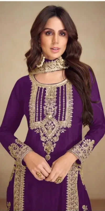 FC GULKAYRA 7473 Purple Chinon Salwar Suit Perfect for Wedding, Party, Durga Puja, Eid, Sangeet – . Grab it for ₹3199. Delivery 4-6 Working Days. | Jump Suits, Tops & Bottoms, Track Suits, Salwar suit, Casual Suits, Creative suits, Designer Suits, Palazzo Suits, Party Wear Suits, Patiala Suits, Straight Suits, Trendy Wear